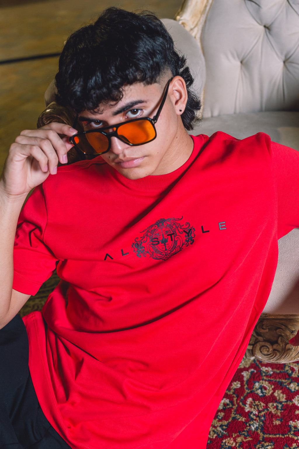 CAMISETA ALLSTYLE ESCUDO REAL