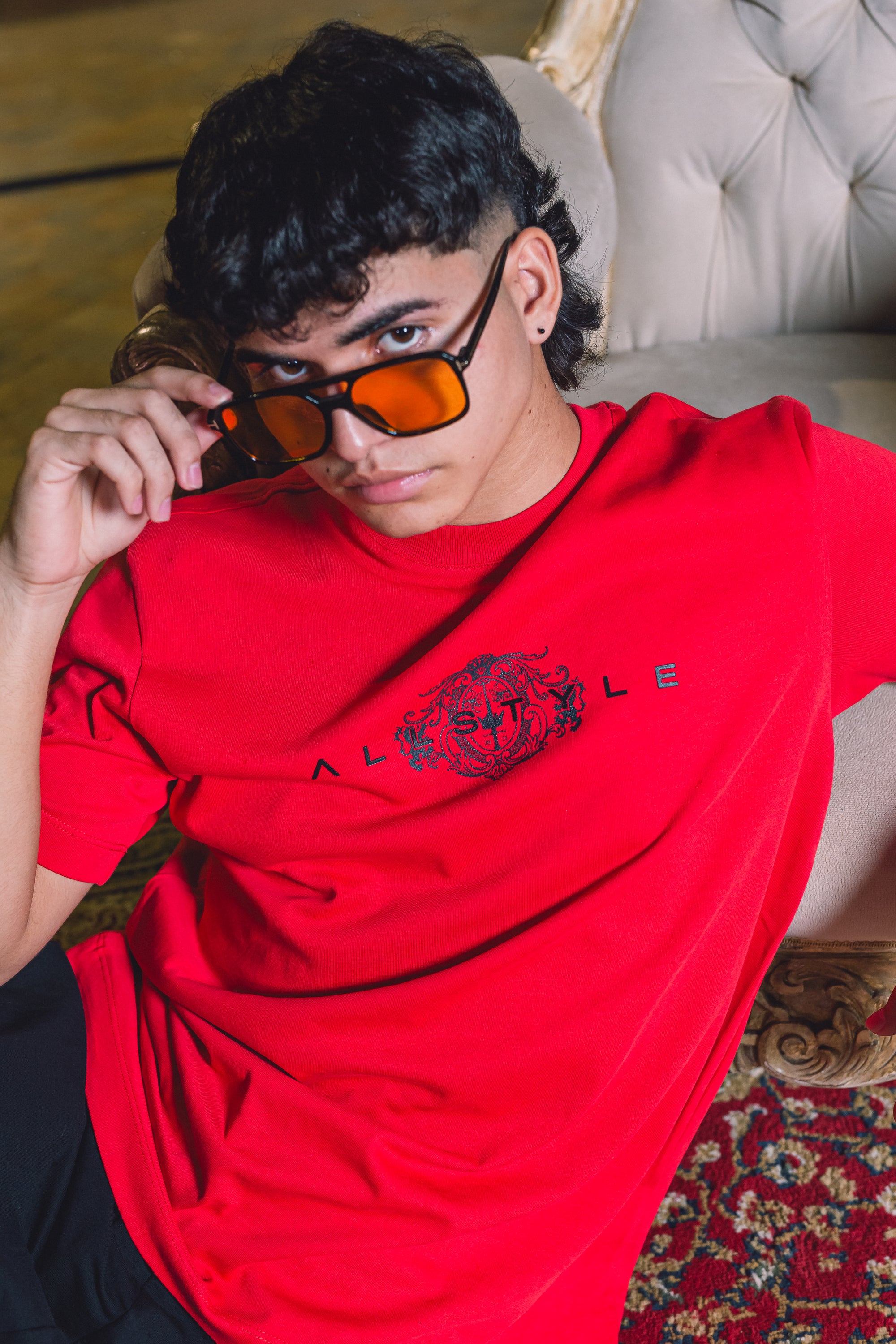 CAMISETA ALLSTYLE ESCUDO REAL